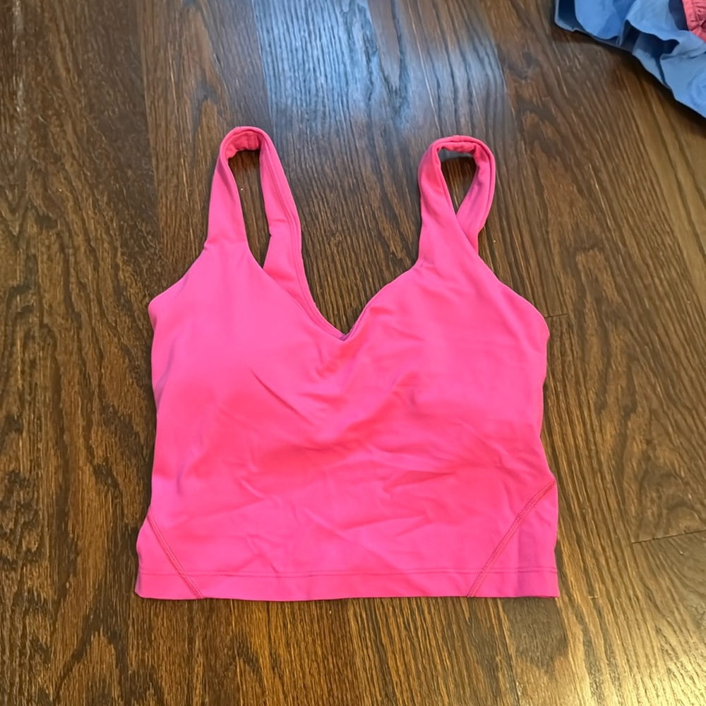 Lululemon Sonic Pink Align Tank